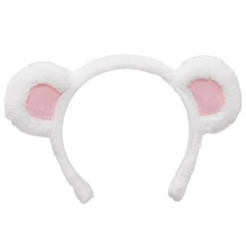 NIDONE Bärenohren-Stirnbänder, niedliche, flauschige Haarreifen, Partybevorzugung, Kopfbedeckung, Make-up-Stirnbänder, Kostüm, niedliches Cartoon-Plüsch, staubdicht, Bärenohren, Bärenkostüm, Stil 1 NIDONE Bärenohren-Stirnbänder, niedliche, flauschige Haarreifen, Partybevorzugung, Kopfbedeckung, Make-up-Stirnbänder, Kostüm, niedliches Cartoon-Plüsch, staubdicht, Bärenohren, Bärenkostüm, Stil 1 von NIDONE