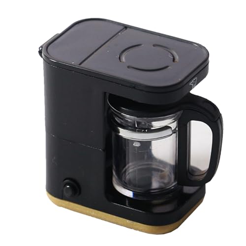 NIDONE Dollhouse Coffee Maker, 1:12 Puppenhaus Miniatur Kaffeemaschine Mini Simulation Kaffeemaschine Spielzeug für Puppenhaus -Küchenzubehör, Kaffeemaschine Spielzeug NIDONE Dollhouse Coffee Maker, 1:12 Puppenhaus Miniatur Kaffeemaschine Mini Simulation Kaffeemaschine Spielzeug für Puppenhaus -Küchenzubehör, Kaffeemaschine Spielzeug von NIDONE