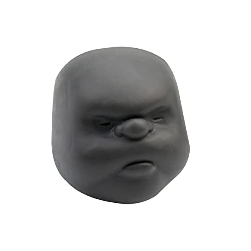 Squeeze Toy 1,38x1,57 Zoll Plastik Anti-Stres Lustige wasserdichte tragbare Entlüftung menschlicher Gesicht Ball Zufällige Farbe Lustiges Gesicht Spielzeug süßes Entlüftungsspielzeug für Kinder Erwac von NIDONE