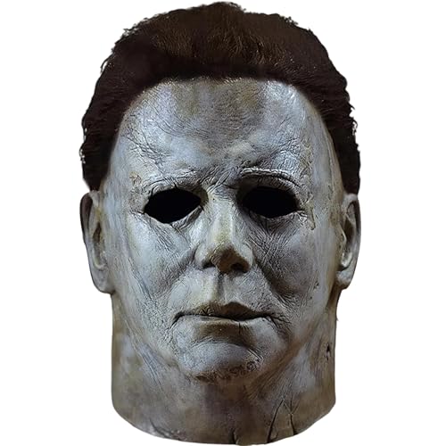 NIEBYI Michael Myers Maske, Halloween Horror Maskerade Cosplay Party Maske, Michael Myers Kostüm Gruseliges Cosplay (Stil D) von NIEBYI