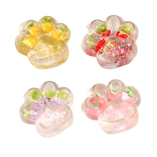 Katzenpfoten Squishy Cat Paw, 4 Stück Squishy Pfote Taba Squishy Paw Big Cat Paw Squishy Toy für Stressabbau Katzenpfoten-Quetschspielzeug Cat Paws Stress Spielzeug Squeeze Toy für Kinder Erwachsene Katzenpfoten Squishy Cat Paw, 4 Stück Squishy Pfote Taba Squishy Paw Big Cat Paw Squishy Toy für Stressabbau Katzenpfoten-Quetschspielzeug Cat Paws Stress Spielzeug Squeeze Toy für Kinder Erwachsene von NIEEKRUN