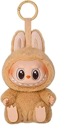 NIEEKRUN Labubu Kuscheltier, Labubu Plüsch Schlüsselanhänger Labubu Plush Doll Labubu Puppe, Labubu Plüsch Anhänger Labubu Plush Keychain Labubu Monster Keychain für Jungen und Mädchen von NIEEKRUN