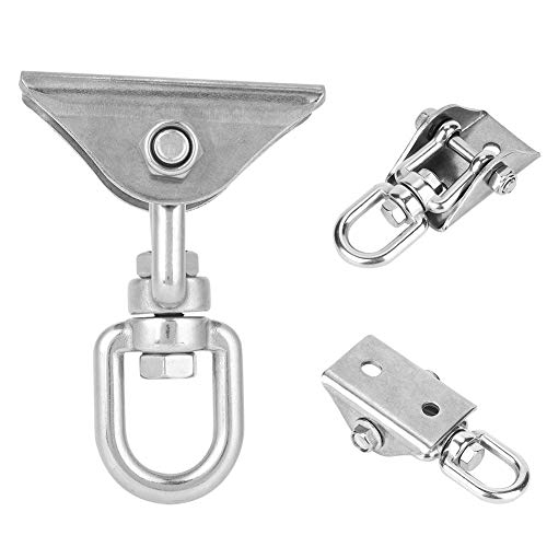 NINESHE Edelstahl Rotatable Hängematte Schwungstuhlhalter Haken Fester Teller, 360 -Grad -Rotationshänge -Stuhl -Kit -Zubehör Zur Installation Von Schwung Im Freien, Hängsstuhl, Hängematte NINESHE Edelstahl Rotatable Hängematte Schwungstuhlhalter Haken Fester Teller, 360 -Grad -Rotationshänge -Stuhl -Kit -Zubehör Zur Installation Von Schwung Im Freien, Hängsstuhl, Hängematte von NINESHE