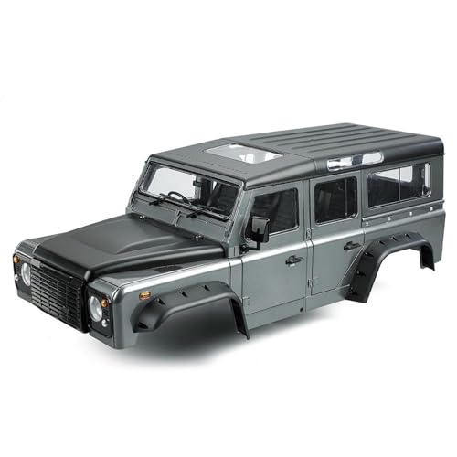 NINFE Teile aufrüsten Kompatibel Mit Axial Für SCX10 90046 Für TRX4 Hartplastik 313 Mm 12,3 Zoll Radstand D110 Defender Karosserie Für 1/10 RC Crawler Auto (Color : 2) von NINFE