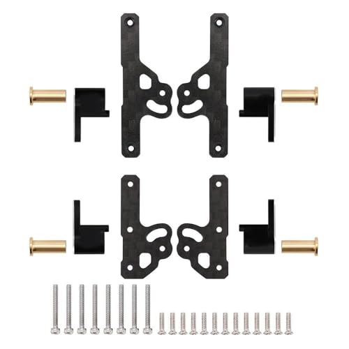 NINFE Teile aufrüsten Kompatibel Mit SCX24 CNC Aluminium Shock Flex Für 1/24 RC Crawler Upgrade von NINFE