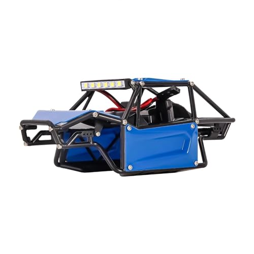 Teile aufrüsten Für Axial Für SCX24 Für C10 Für Jeep Für JLU Für Bronco Nylon Rock Buggy Körper Shell Chassis Kit Für 1/24 RC Crawler Auto Upgrade Teile (Color : 5) von NINFE