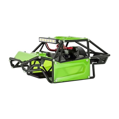 Teile aufrüsten Für Axial Für SCX24 Für C10 Für Jeep Für JLU Für Bronco Nylon Rock Buggy Körper Shell Chassis Kit Für 1/24 RC Crawler Auto Upgrade Teile (Color : 7) von NINFE