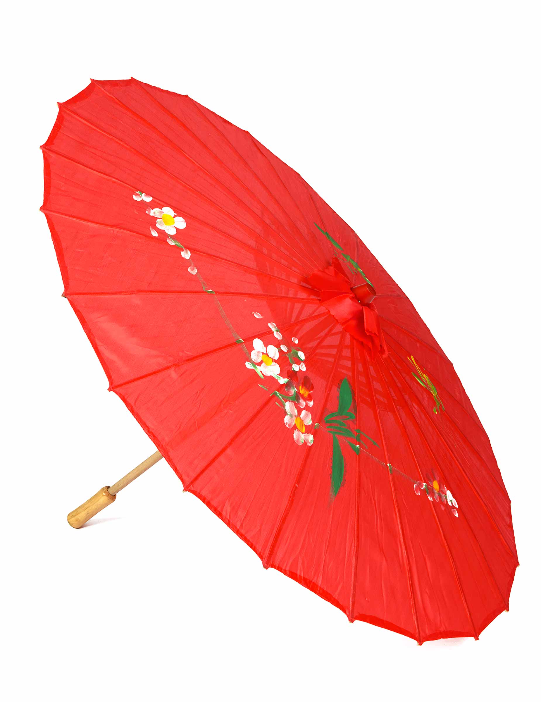 Chinesischer Sonnenschirm rot 54x84cm Chinesischer Sonnenschirm rot 54x84cm von BCI