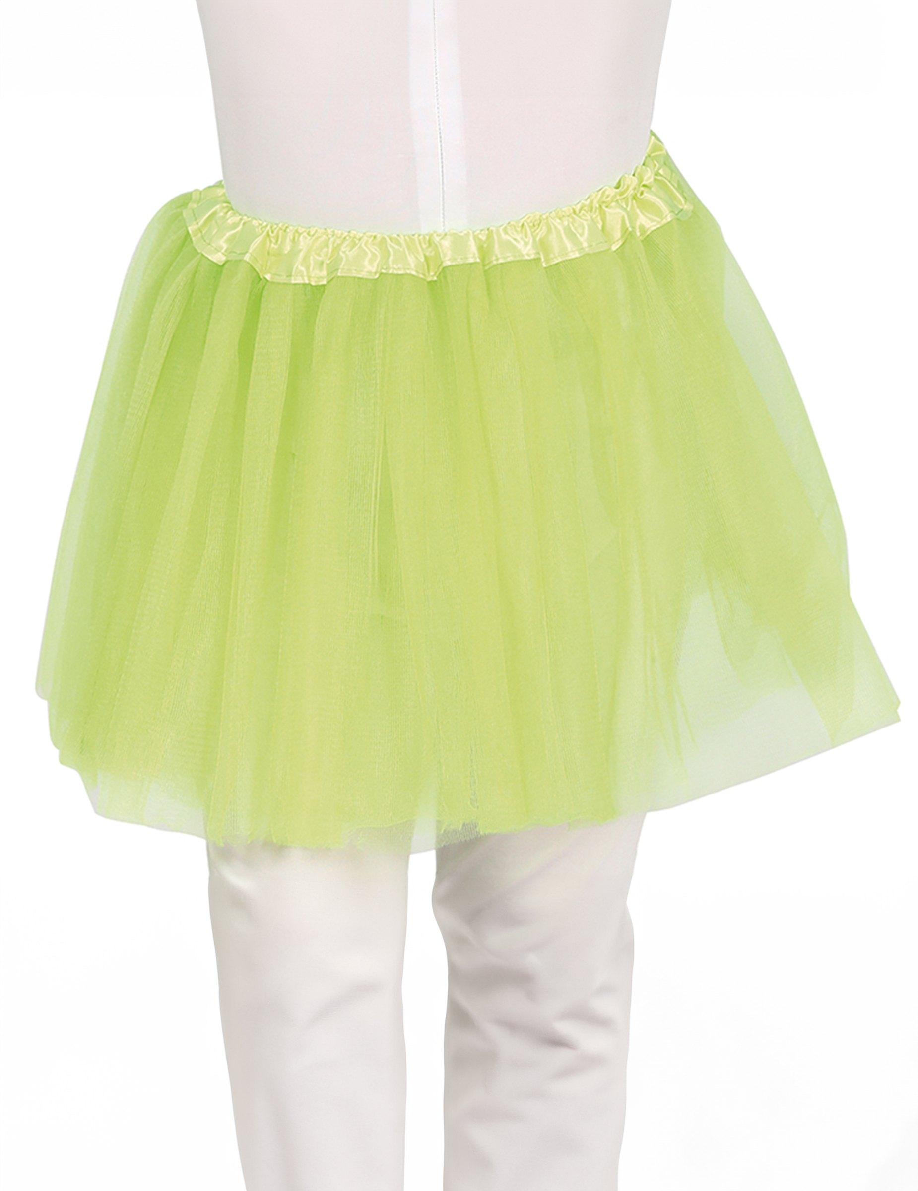 Petticoat mit Tüll für Mädchen neongrün von FIESTAS GUIRCA, S.L.