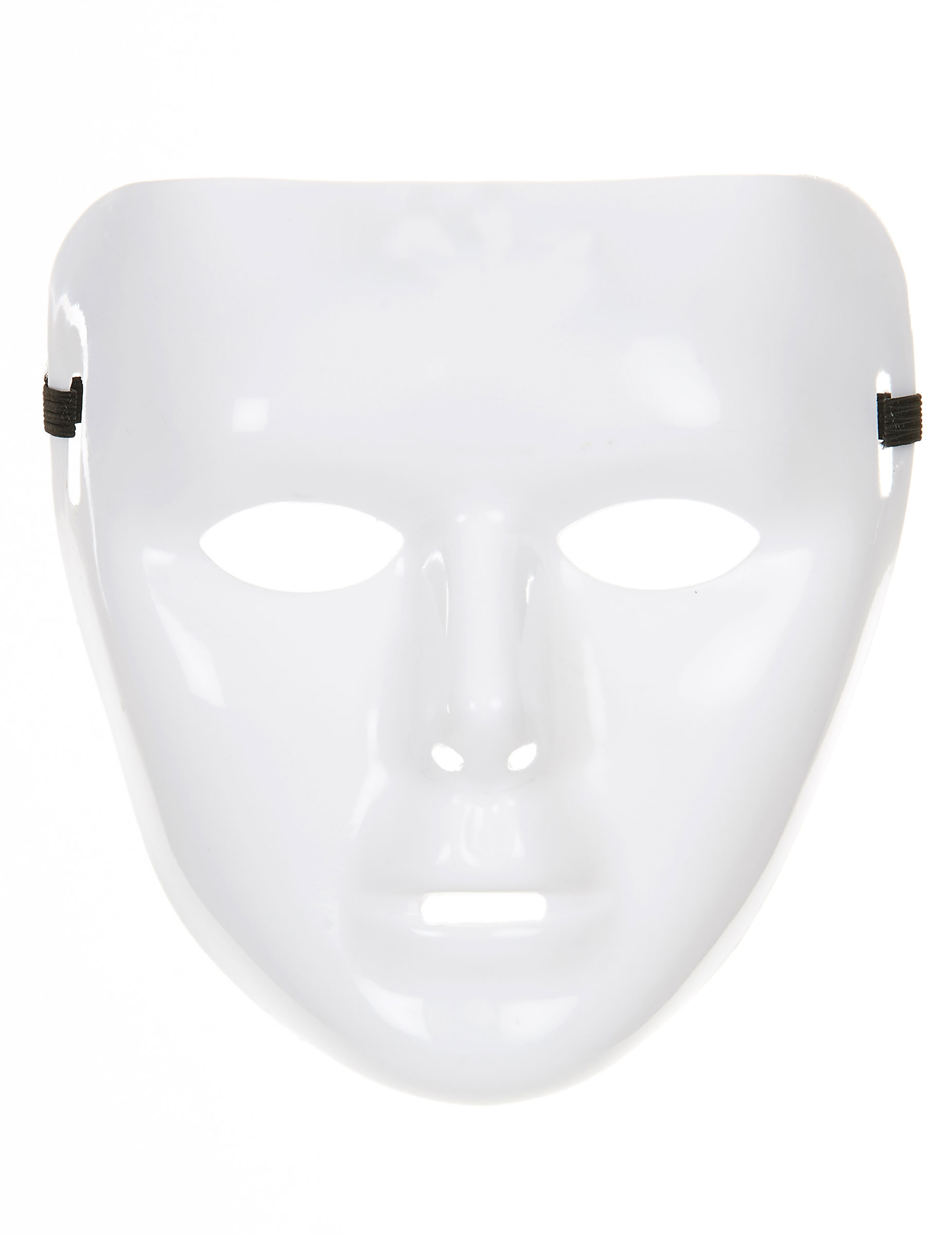 Phantom Karneval-Maske Anonymous weiss Phantom Karneval-Maske Anonymous weiss von KARNEVAL-MEGASTORE