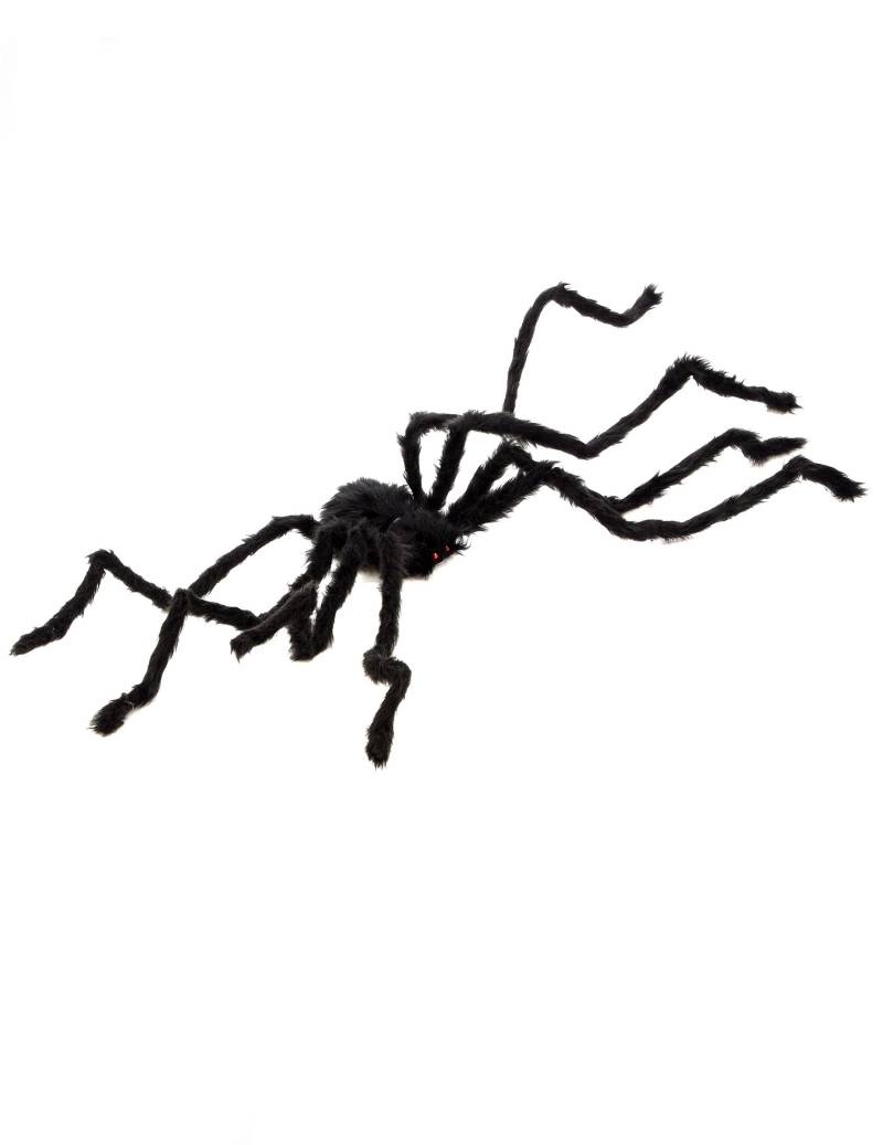 Riesenspinne Halloween-Deko schwarz 100cm von SMIFFY'S