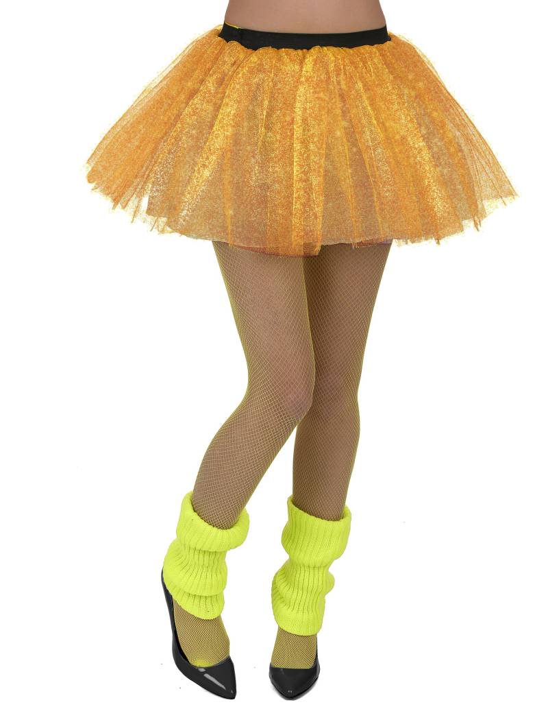 Tutu Tüll-Rock Petticoat gelb von KARNEVAL-MEGASTORE