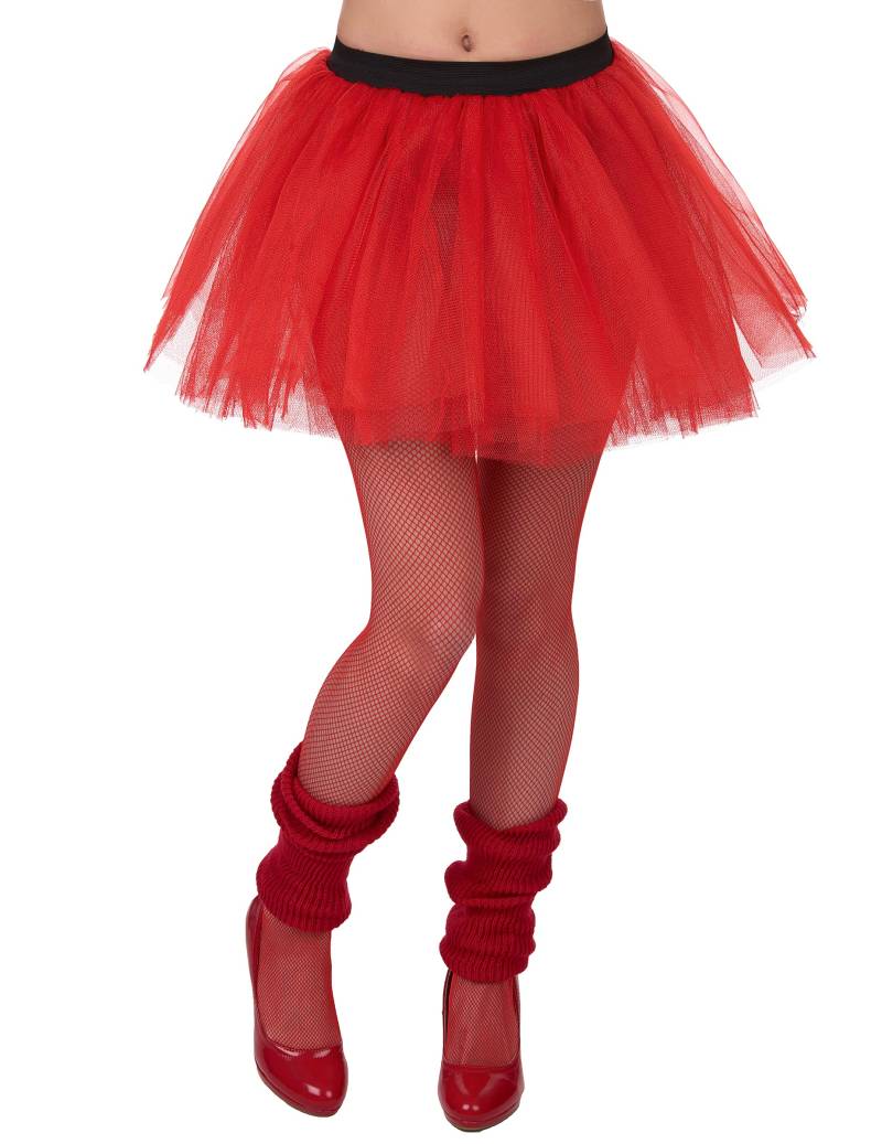 Tutu rot von KARNEVAL-MEGASTORE