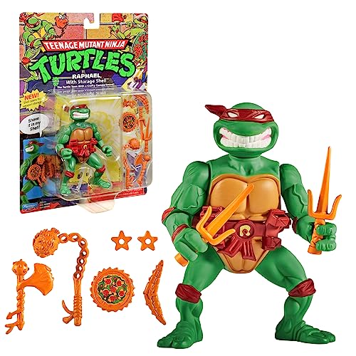 NINJA TURTLES, 10 cm bewegliche Figur, Figruine aus der klassischen Kollektion, Raphael, Spielzeug für Kinder ab 4 Jahren, Giochi Preziosi T00013 NINJA TURTLES, 10 cm bewegliche Figur, Figruine aus der klassischen Kollektion, Raphael, Spielzeug für Kinder ab 4 Jahren, Giochi Preziosi T00013 von NINJA TURTLES