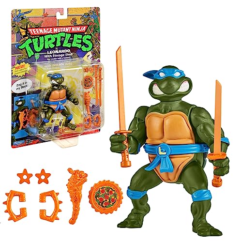 NINJA TURTLES, 10 cm bewegliche Figur, Figruine aus der klassischen Kollektion, zufällige Modell, Spielzeug für Kinder ab 4 Jahren, Giochi Preziosi T0001 NINJA TURTLES, 10 cm bewegliche Figur, Figruine aus der klassischen Kollektion, zufällige Modell, Spielzeug für Kinder ab 4 Jahren, Giochi Preziosi T0001 von NINJA TURTLES