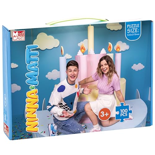 NINNA e MATTI Puzzle für Kinder, 100 Teile von NINNA e MATTI