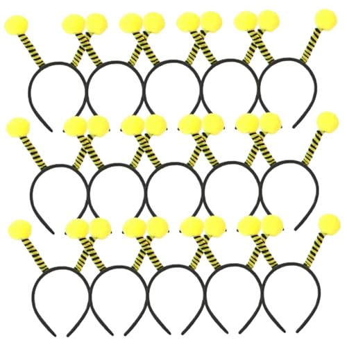 NIOMICO 15pcs Bienenstirnband, süße Antennenbienenpartybevorzugungen, Tierstirnbänder für Kinder, Halloween Christmas PartyBee Stirnband NIOMICO 15pcs Bienenstirnband, süße Antennenbienenpartybevorzugungen, Tierstirnbänder für Kinder, Halloween Christmas PartyBee Stirnband von NIOMICO