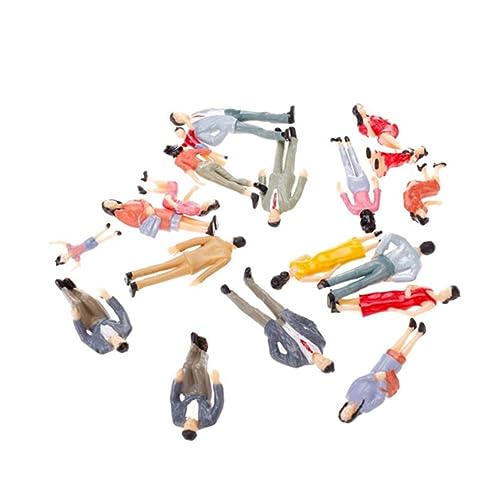 NIOMICO 20pcs Skala 1:25 Mix Mix Lacked Model People Park Street Passagier -Figuren für Modellbahnen Züge Szenlandsumgebung Stehende Passagiere Miniaturfiguren NIOMICO 20pcs Skala 1:25 Mix Mix Lacked Model People Park Street Passagier -Figuren für Modellbahnen Züge Szenlandsumgebung Stehende Passagiere Miniaturfiguren von NIOMICO