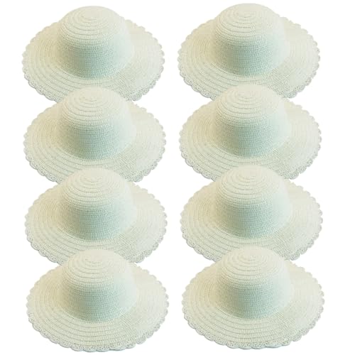 NIOMICO 8pcs Strohhut Kinder, DIY NIOMICO 8pcs Strohhut Kinder, DIY von NIOMICO