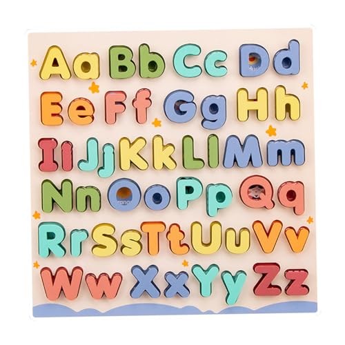 NIOMICO Alphabet -Spielzeug, Holz Alphabet Briefe Board, 26pcs Capital und Kleinbuchstaben blockieren Puzzlern -Bildungsspielzeug für Kleinkinder ab 3 Jahren NIOMICO Alphabet -Spielzeug, Holz Alphabet Briefe Board, 26pcs Capital und Kleinbuchstaben blockieren Puzzlern -Bildungsspielzeug für Kleinkinder ab 3 Jahren von NIOMICO