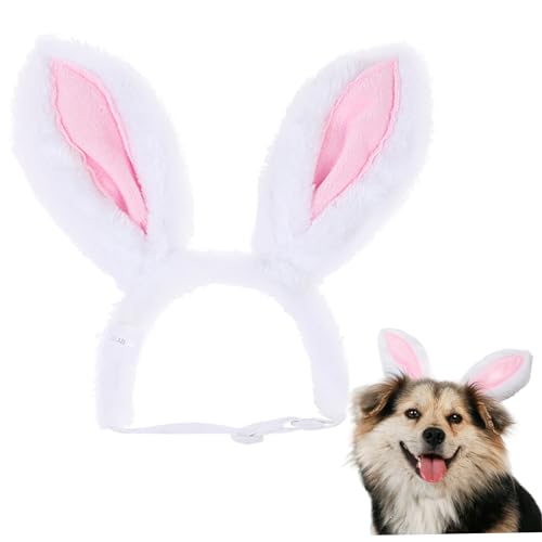 NIOMICO Hunde Bunny Ohren Stirnband süßes, kurzes, kurzes, dekoratives Cartoon Bunny Ohren für Katzen Hundekopfzubehör NIOMICO Hunde Bunny Ohren Stirnband süßes, kurzes, kurzes, dekoratives Cartoon Bunny Ohren für Katzen Hundekopfzubehör von NIOMICO