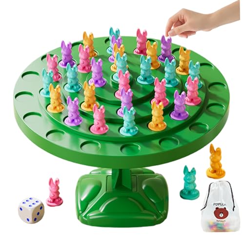 NIOMICO Kaninchenbilanz Game, Zwei-Spieler-Kinder-Kaninchenballe-Spielzeugset, Eltern-Kind-Interaktives Spielzeug für Kinder Erwachsene NIOMICO Kaninchenbilanz Game, Zwei-Spieler-Kinder-Kaninchenballe-Spielzeugset, Eltern-Kind-Interaktives Spielzeug für Kinder Erwachsene von NIOMICO