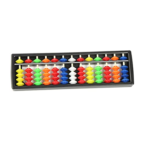 NIOMICO Kunststoff Abacus Maths Lernen Abacus Chinesischer Taschenrechner Zählwerkzeug Bildungsinstrument für Kinder NIOMICO Kunststoff Abacus Maths Lernen Abacus Chinesischer Taschenrechner Zählwerkzeug Bildungsinstrument für Kinder von NIOMICO
