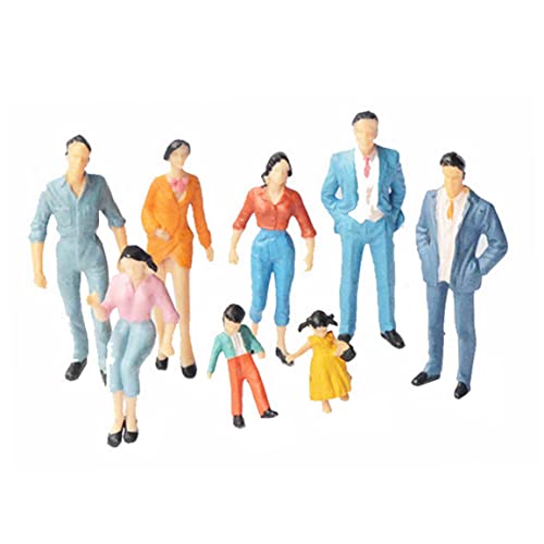 NIOMICO Mini People Abbildungen 1:87 gestehende Pose HO -Skala für Modellzug Miniaturszenen Dollhouse 24pcs NIOMICO Mini People Abbildungen 1:87 gestehende Pose HO -Skala für Modellzug Miniaturszenen Dollhouse 24pcs von NIOMICO