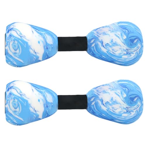 NIOMICO Wasserdumbel 2PCs Eva Schaumwassergewichte für Kinder und Erwachsene hohe Auftrieb wasserdichte Schnellrohr-Pool-Gewichte für Bewegung, Training, Aerobic, Blue & White NIOMICO Wasserdumbel 2PCs Eva Schaumwassergewichte für Kinder und Erwachsene hohe Auftrieb wasserdichte Schnellrohr-Pool-Gewichte für Bewegung, Training, Aerobic, Blue & White von NIOMICO