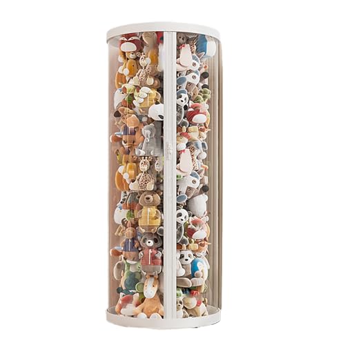 NIUSABOU Füllen Sie die Lagerung von Tieren, Vertikale transparente Spielzeug-Aufbewahrungsröhre for Plüschtiere, Weiß, Rosa, mehrere Größen(1001,120 * 38cm) von NIUSABOU