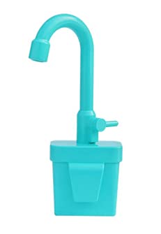 NIWWIN Analoger Wasserhahn, Spüle Spielzeug elektrische Spülmaschine Komponente, (nur Wasserhahn, ohne Küche Geschirrspüler Spielzeug) (Grün) von NIWWIN