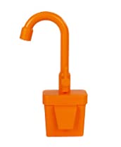 NIWWIN Analoger Wasserhahn, Spüle Spielzeug elektrische Spülmaschine Komponente, (nur Wasserhahn, ohne Küche Geschirrspüler Spielzeug) (orange) von NIWWIN