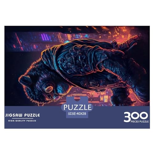 Puzzles 300 Teile für Erwachsene Affenmensch Puzzles für Erwachsene 300 Teile (40x28cm) von NIXCON