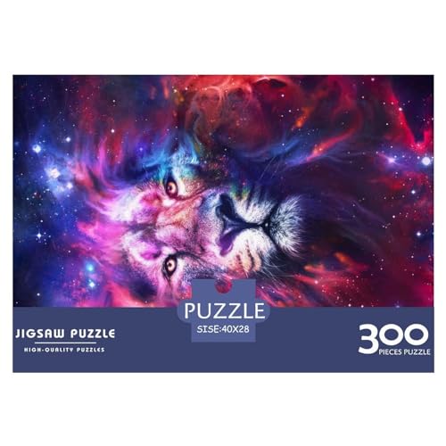 Puzzles für Erwachsene, 300 Teile, Löwennebel, Geschenk, Holzbrettpuzzles für Erwachsene, lustig, 300 Teile (40 x 28 cm) von NIXCON