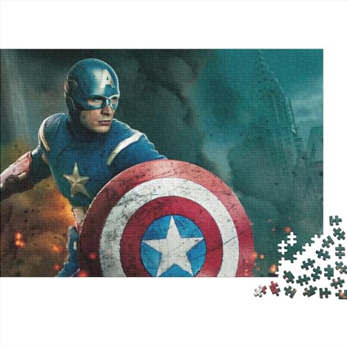 1000 Teile The Avengers Puzzle,Geschicklichkeitsspiel Für Die Ganze Familie, Movies Anime Animation Puzzle,farbenfrohes Legespiel Für Puzzle Und Erwachsene 1000pcs (75x50cm) von NIXNUT