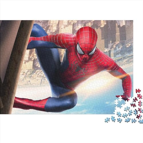 500 Teile The Avengers Puzzle,Geschicklichkeitsspiel Für Die Ganze Familie, Movies Anime Animation Puzzle,farbenfrohes Legespiel Für Puzzle Und Erwachsene 500pcs (52x38cm) von NIXNUT