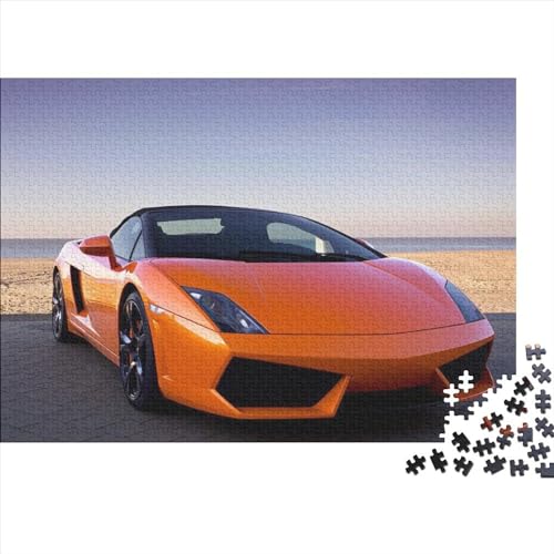 Race Car Puzzle, Supercars Puzzle 300 Teile, 300 Teile Puzzle Geschenk Für Erwachsene, Lernspiele, Home Decoration Puzzle 300pcs (40x28cm) von NIXNUT