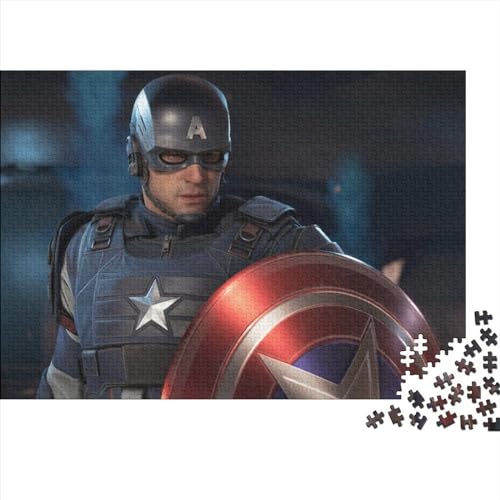 The Avengers 300 Piece Jigsaw Puzzle for Adults 300 Pieces Jigsaw Puzzles Sustainable Puzzle for Adults Puzzle Animation Educational Games Puzzle Family Fun Jigsaws Puzzles 300pcs (40x28cm) von NIXNUT