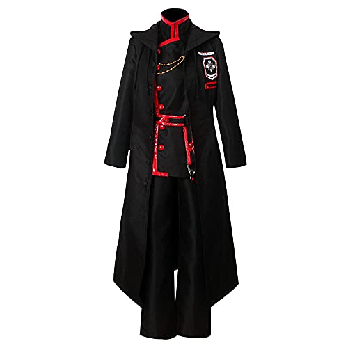 NIXU Anime D.Gray-man Allen Walker Cosplay Kostüm Uniform maßgeschneidert (XL-XL, schwarz) von NIXU