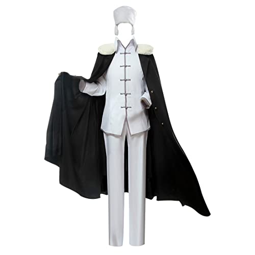 NIXU Anime-Rolle: Fyodor Dostoyevsky Cosplay-Kostüm, Party, Halloween-Uniform, maßgeschneidert (Größe L) von NIXU