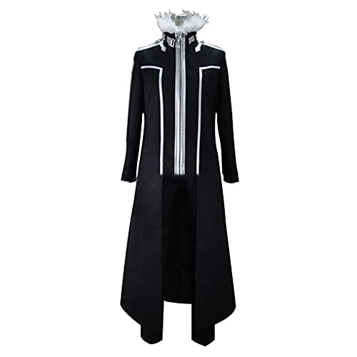 NIXU Anime Sword Art Online Kirigaya Kazuto Cosplay Kostüm Uniform (XXXXL-XL-XL-XL-XL-Schwarz) von NIXU