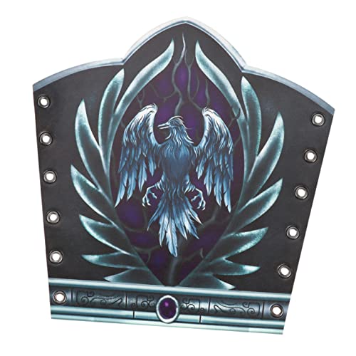 NIYANGLE 1 Paar Rabenleder-Armschienen Halloween Costume Halloween Kleidung halloweenkostüme Party-Armschutz Halloween Klamotten Halloween-Party-Armschiene Cosplay-Armschiene Pu Blue von NIYANGLE