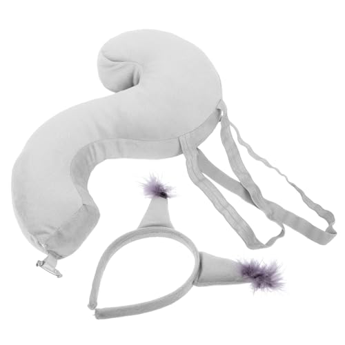 NIYANGLE 1 Satz Eichhörnchen-stirnband-set Kopfschmuck Mit Eichhörnchenohren Foto -requisiten Eichhörnchen-ohr-stirnband Zum Verkleiden Cosplay -haarband Cosplay-zubehör Grau Stoff NIYANGLE 1 Satz Eichhörnchen-stirnband-set Kopfschmuck Mit Eichhörnchenohren Foto -requisiten Eichhörnchen-ohr-stirnband Zum Verkleiden Cosplay -haarband Cosplay-zubehör Grau Stoff von NIYANGLE