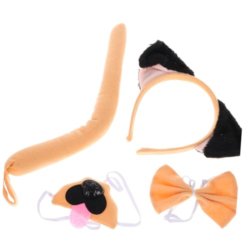NIYANGLE 1 Satz Halloween-Tier-Set Fälschung Cosplay Kostüme Tierkostüm Stoff Chocolate NIYANGLE 1 Satz Halloween-Tier-Set Fälschung Cosplay Kostüme Tierkostüm Stoff Chocolate von NIYANGLE