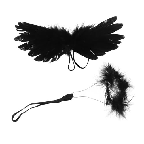 NIYANGLE 1 Satz Kopfschmuck Requisiten Engelsflügel Flügel Kostüm Flügel Für Schuhe Kleine Flügel Miniflügel Black Eisen NIYANGLE 1 Satz Kopfschmuck Requisiten Engelsflügel Flügel Kostüm Flügel Für Schuhe Kleine Flügel Miniflügel Black Eisen von NIYANGLE