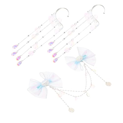 NIYANGLE 1 Satz Stirnkettenhaarclip Meerjungfrau -Party -Dekorationen Meerjungfrau-Prinzessin-Haarnadel Meerjungfrau Bogen Meerjungfrau Geburtstagdekorationen Plastik Blue NIYANGLE 1 Satz Stirnkettenhaarclip Meerjungfrau -Party -Dekorationen Meerjungfrau-Prinzessin-Haarnadel Meerjungfrau Bogen Meerjungfrau Geburtstagdekorationen Plastik Blue von NIYANGLE