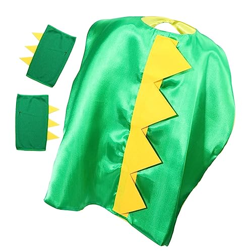NIYANGLE 1 Set Dinosaurier Umhang Halloween Kostüm Umhang Drachenkostüm Halloween Umhang Metallischer Umhang Dinosaurier Kostüm Drachenumhang Dinosaurier Umhang Stoff Grün NIYANGLE 1 Set Dinosaurier Umhang Halloween Kostüm Umhang Drachenkostüm Halloween Umhang Metallischer Umhang Dinosaurier Kostüm Drachenumhang Dinosaurier Umhang Stoff Grün von NIYANGLE