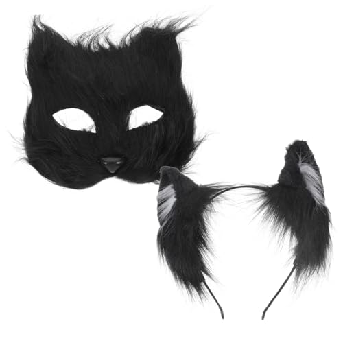 NIYANGLE 1 Set Halloween Fuchsmaske Cosplay Partymaske Party Dekorationsmasken Halbfuchsmaske Halloween Kostümzubehör Japanische Maske Flauschige Fuchsmaske Partyzubehör NIYANGLE 1 Set Halloween Fuchsmaske Cosplay Partymaske Party Dekorationsmasken Halbfuchsmaske Halloween Kostümzubehör Japanische Maske Flauschige Fuchsmaske Partyzubehör von NIYANGLE