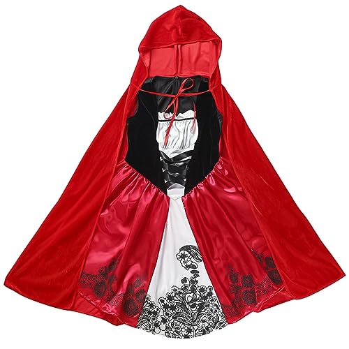 NIYANGLE 1 Set Kostüm Maskerade Kleidung Halloween Kostüm Samt von NIYANGLE