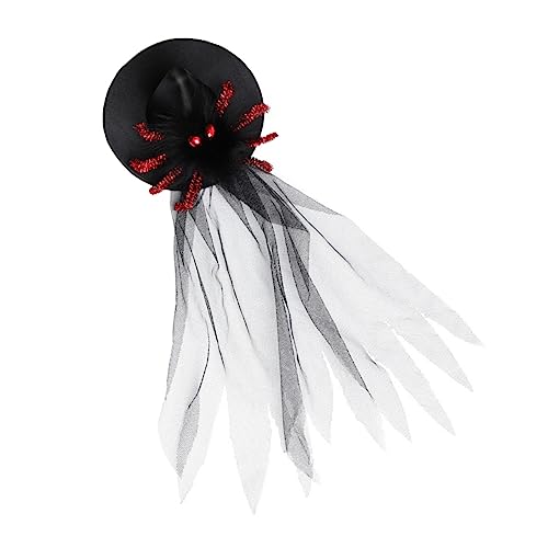 NIYANGLE 1 Stück Gothic Hut Haarspange für Halloween Retro Kopfaccessoire mit Duckbill Clip für Karneval Kostümparty und Fotoshootings Elegantes Design für Besondere Anlässe NIYANGLE 1 Stück Gothic Hut Haarspange für Halloween Retro Kopfaccessoire mit Duckbill Clip für Karneval Kostümparty und Fotoshootings Elegantes Design für Besondere Anlässe von NIYANGLE